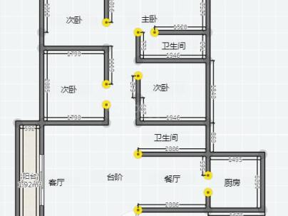 阳新湖滨花园 4室 2厅 173平米