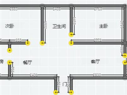 鑫旺名庭 2室 2厅 95平米