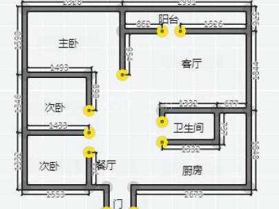 锦湖豪苑·莲花苑 3室 2厅 100平米