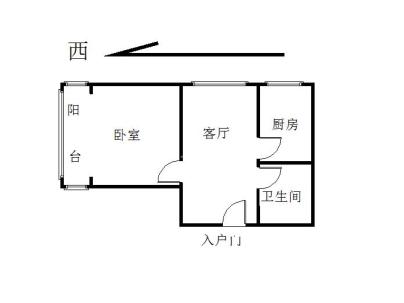 隆兴宜居 1室 1厅 47平米