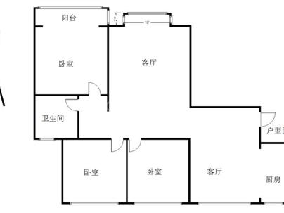 橄榄城 3室 2厅 118.89平米