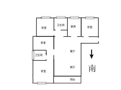 幸福嘉园 4室 2厅 140.52平米