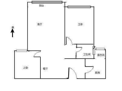 明珠·江南世家 2室 2厅 95平米