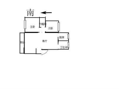 富安新城 3室 2厅 95平米