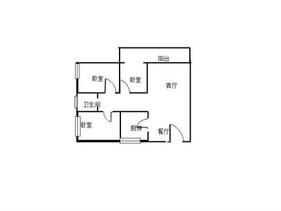 大唐·美林湾 3室 2厅 119平米