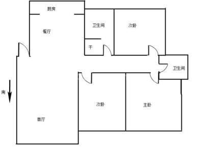 嘉利豪庭 3室 2厅 108.63平米