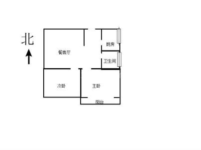 上院 2室 2厅 73.38平米