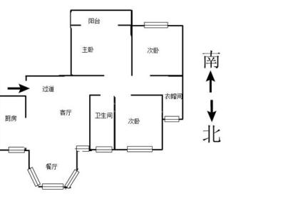 正东﹒凯旋名门 3室 2厅 119平米