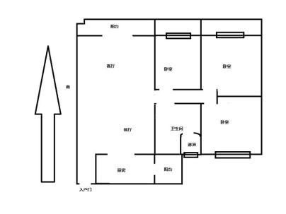 碧桂园·天玺 3室 2厅 110平米