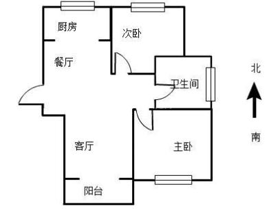 首建·一品铭城 2室 2厅 81平米