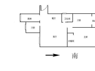 鸿地天筑丽景 3室 2厅 121.5平米