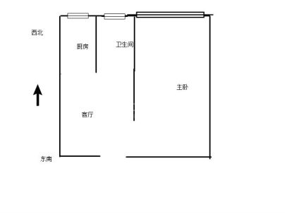 华安未来城（城市画卷） 1室 1厅 54.58平米