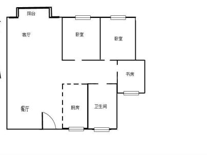 四季阳光 3室 2厅 89平米