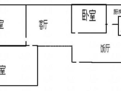 鑫源公寓 3室 2厅 86平米