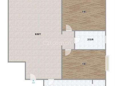 滨江雅居 2室 2厅 84.2平米