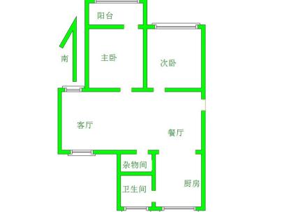 济川新村(三区) 3室 2厅 87.3平米