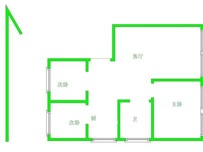 新世界广场周曾家园 3室 2厅 105平米