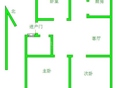 济川新村(三区) 3室 1厅 89平米