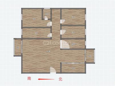 荆州--碧桂园 4室 2厅 131平米