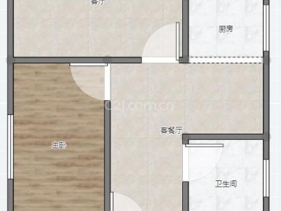 三纺宿舍（红星路56号）新三纺 1室 1厅 46.89平米