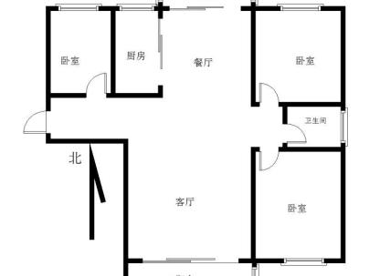 外滩玺园 3室 2厅 131平米