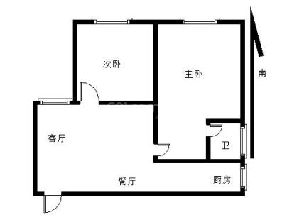 北城印象 2室 2厅 82平米