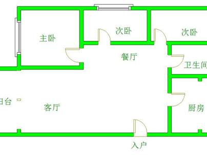 嘉和御景园 3室 2厅 113平米