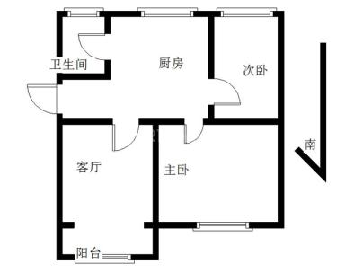 矿建基地 2室 1厅 60平米