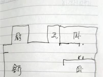 幸福家园一期 2室 1厅 68.9平米