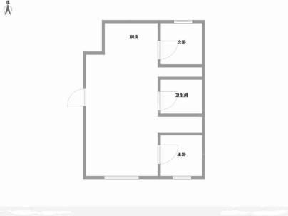 佳润华庭 2室 1厅 88平米