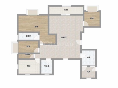 金晖家园 3室 2厅 138.04平米