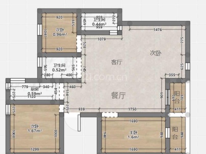 奥体城畅园 4室 2厅 128.7平米