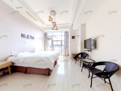 紫荆国际公寓 1室 1厅 55.12平米